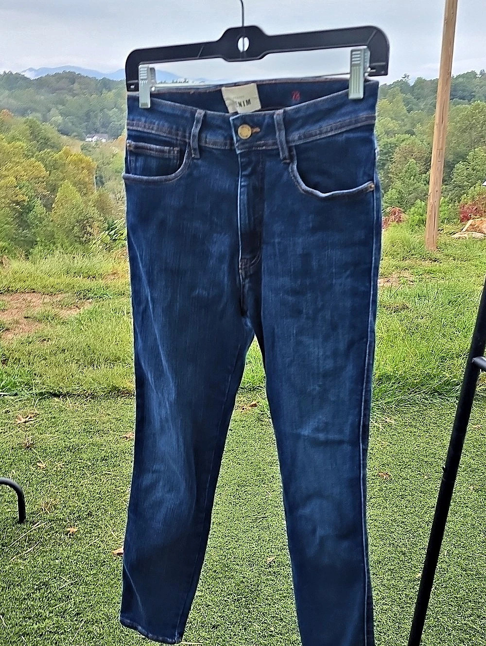 Sézane Denim Skinny Jeans Blue Size 28 - Picture 2 of 7